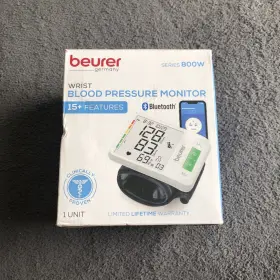 Bc-87 Beurer Series 800w Wrist Blood Pressure Monitor White Bluetooth 15 Features