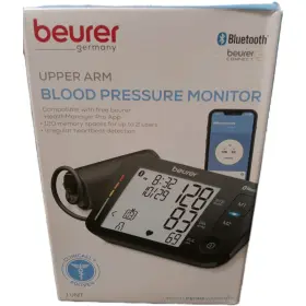 Bm54 Beurer Bluetooth Upper Arm Blood Pressure Monitor Black New Sealed