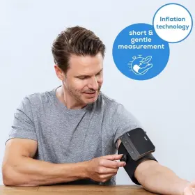 Bm81 Beurer Easy Lock Automatic Upper Arm Blood Pressure Monitor Battery Powered #3