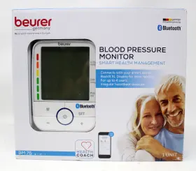 Beurer Germany 850003500034 Blood Pressure Monitor Smart Mb 76 Health Management Return