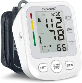Bioland 744110343830 Blood Pressure Machine For Home Use With Extra Large Cuff Automatic Digital Upp