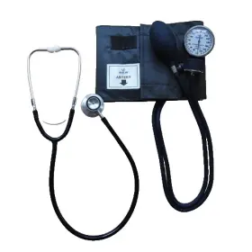 Blu Jay Bj120220 Blue - Perfect Measure Manual Blood Pressure Unit With Stethoscope