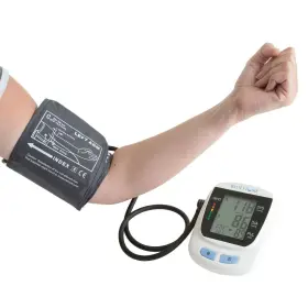 M010101 Bluestone Digital Arm Blood Pressure Monitor Pulse With Cuff Battery Operated Memory