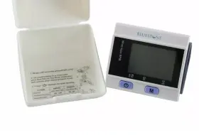 M010102 Bluestone Automatic Wrist Blood Pressure And Pulse Monitor With Memory In Case