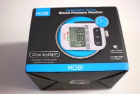 70167 Bobi Mobi Automatic Wrist Blood Pressure Monitor One System