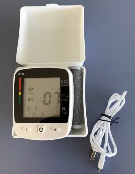 Xw-03 Bp Digital Wrist Blood Pressure Monitor Machine Cuff Lcd Heart Rate Tester #2
