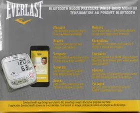 Evl-bpw2 Bpw Everlast Bluetooth Blood Pressure Wrist Band Monitor