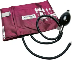 Brand 705353692314 Lumeon Replacement Blood Pressure Cuff With Bulb And Valve Nylon 2-tube B