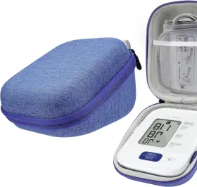 Hpc10-01 Brand Toccool Eva Hard Case For Blood Pressure Monitor - Travel Storage Compatible With