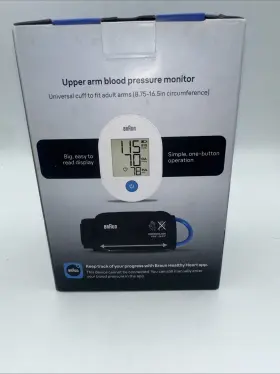 Braun 328785012361 Exactfit 1e Upper Arm Blood Pressure Monitor Store Display