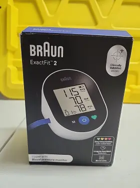 Bua4050us Braun 328785012422 Exactfit 2 Monitor Easy 1-button Large Display New Open Box