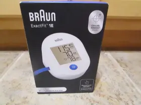 Bua4000us Braun Exactfit 1e Upper Arm Blood Pressure Monitor New Sealed In Box