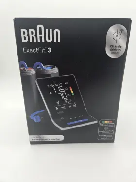 Bua6150we Braun Exactfit 3 Connect Blood Pressure Monitor