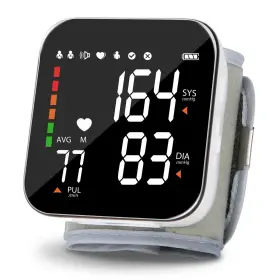 Btyolfup 769115851371 Wrist Blood Pressure Monitor For Home Use Automatic Bp Cuff Recharge
