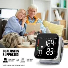 Btyolfup 769115851418 Blood Pressure Monitor Wrist Cuff Battery Powered Adjustable D #3