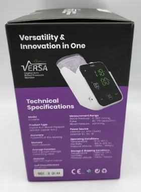Care Touch 370393005181 Versa Digital Arm Blood Pressure Monitor - New Sealed #2