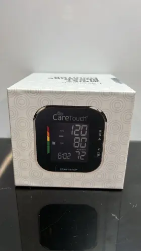 Care Touch 370393902022 Platinum Black Wrist Blood Pressure Monitor Fully Automatic #3