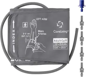 Careliving 705353422515 Xl Blood Pressure Cuff 12.6 Inch -20.5 Inches 32-52cm Adult Compatible With
