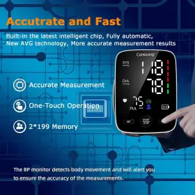 Careliving 744110246957 Blood Pressure Monitor Upper Arm Monitors For Home Use 2x199 Re #2