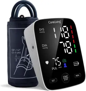 Careliving 744110246957 Blood Pressure Monitor Upper Arm Monitors For Home Use 2x199 Re