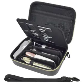 Casmilee D11-289 Barber Case For Hair Clippers Cutting Supplies Trimmer Accessories Organizer
