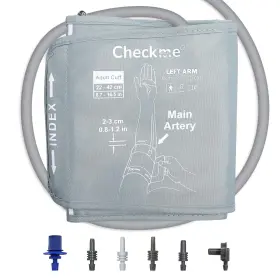 Cm-cuff-001 Checkme Large Blood Pressure Cuff For 8.6 Inch -16.5 22-42cm Adult Upper Arm