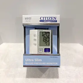 Ch-657f Citizen Ultra Slim Blood Pressure Monitor Adult Wrist Cuff New In Box