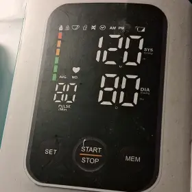 X004l3l3jz Co2 Digital Automatic Upper Arm Blood Pressure Monitor Black With Pulse Rate Display