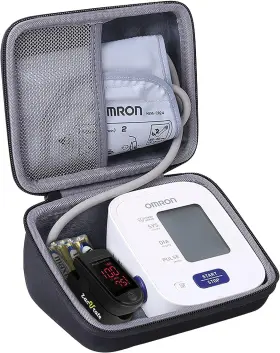 Vc-a3-32623 Co2crea Hard Case Replacement For Omron 3 Series M2 Classic Upper Arm Bloo