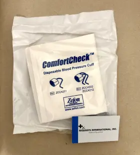Zcc4201hp Comfortcheck Zefon Disposable Pressure Cuff Size M 10pcs/box