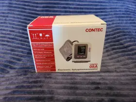 C0037xp61l Contec Electronic Sphygmomanometer 08a New In Box With 2.8 Lod Display