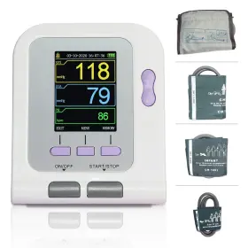 Contec08a-4 Contec Fully Automatic Upper Arm Blood Pressure Monitor 3 Mode 4 Cuffs Without Adapt