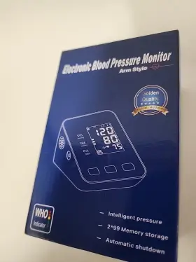 01194 Cooceer Electronic Upper Arm Digital Blood Pressure Monitor Nib