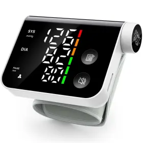 Coverich 739722975616 Blood Pressure Monitor Wrist Automatic Digital Machine Led Large Scr