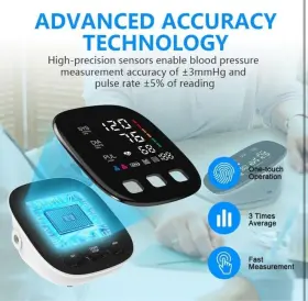 B0cz72tqwd Crabclaw Automatic Upper Arm Blood Pressure Monitors For Home Use Digital Led Display #2