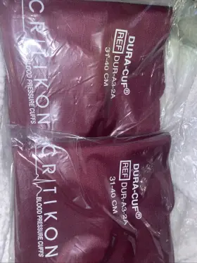 Dur-a3-2a Critikon Dura-cuf Ref# 31-40cm Large Adult New Set Of 2