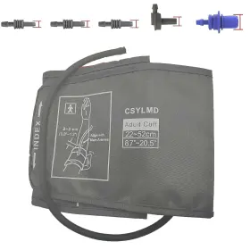 Csylmd 145121839558 Extra Large Cuff Compatible With Most Bp Monitors 9 Inch -21 Inches 22-52cm Xl Bl