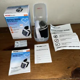 400w Cvs 050428251836 Wrist Blood Pressure Monitor / Series Nib