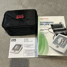 Cvs 050428394878 Health Upper Arm Digital Blood Pressure Monitor Softfit Cuff