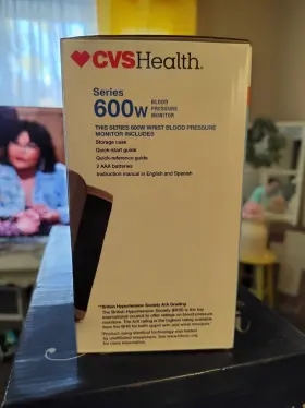 600w Cvs 050428398333 New Sealed Health Wrist Series Blood Pressure Monitor Retail 65 #2