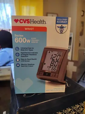 600w Cvs 050428398333 New Sealed Health Wrist Series Blood Pressure Monitor Retail 65