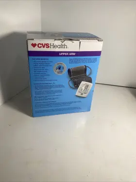 Cvs 050428438268 Health Upper Arm Series 400 Digital Blood Pressure Monitor Softfit Cuff Read #3