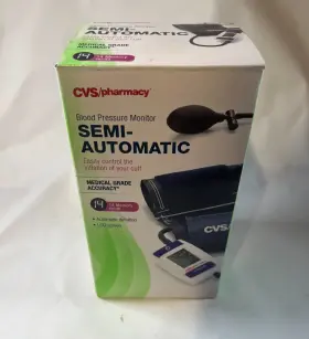Cvs 050428812631 Semi-automatic Blood Pressure Monitor