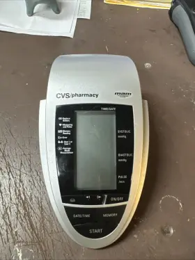 271244 Cvs Pharmacy Blood Pressure Monitor Digital Advanced Auto Mam Technology