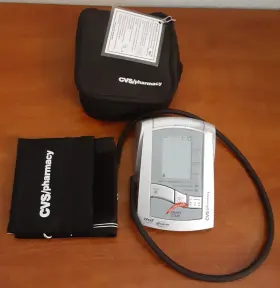 Bp3ac1-1pc Cvs Pharmacy Blood Pressure Monitor With Adult Cuff And Storage Bag