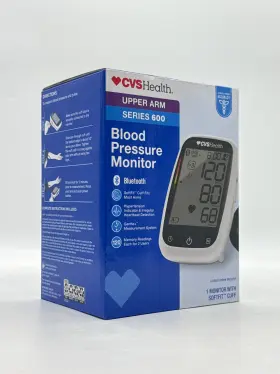 Bp3kr1-4bcvs Cvs New Health Series 600 Upper Arm Blood Pressure Monitor