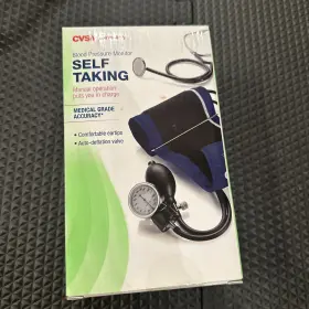 Bpag1 Cvs New Blood Pressure Monitor Home Medical Grade Accuracy Manual Stay Safe