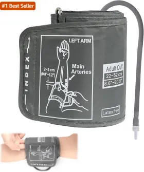 Dedoda 313039518584 Quality Replacement Blood Pressure Extra Large Cuff Compatible With Omron Bp Mon