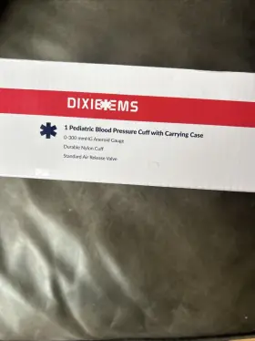 143406 Dixie Ems Aneroid Sphygmomanometer Blood Pressure Cuff Pediatric Size #3