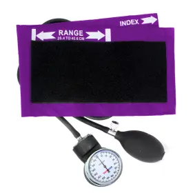 Dixie Ems 757183788590 Deluxe Aneroid Sphygmomanometer Blood Pressure Set With Adult Cuff Carrying Cas